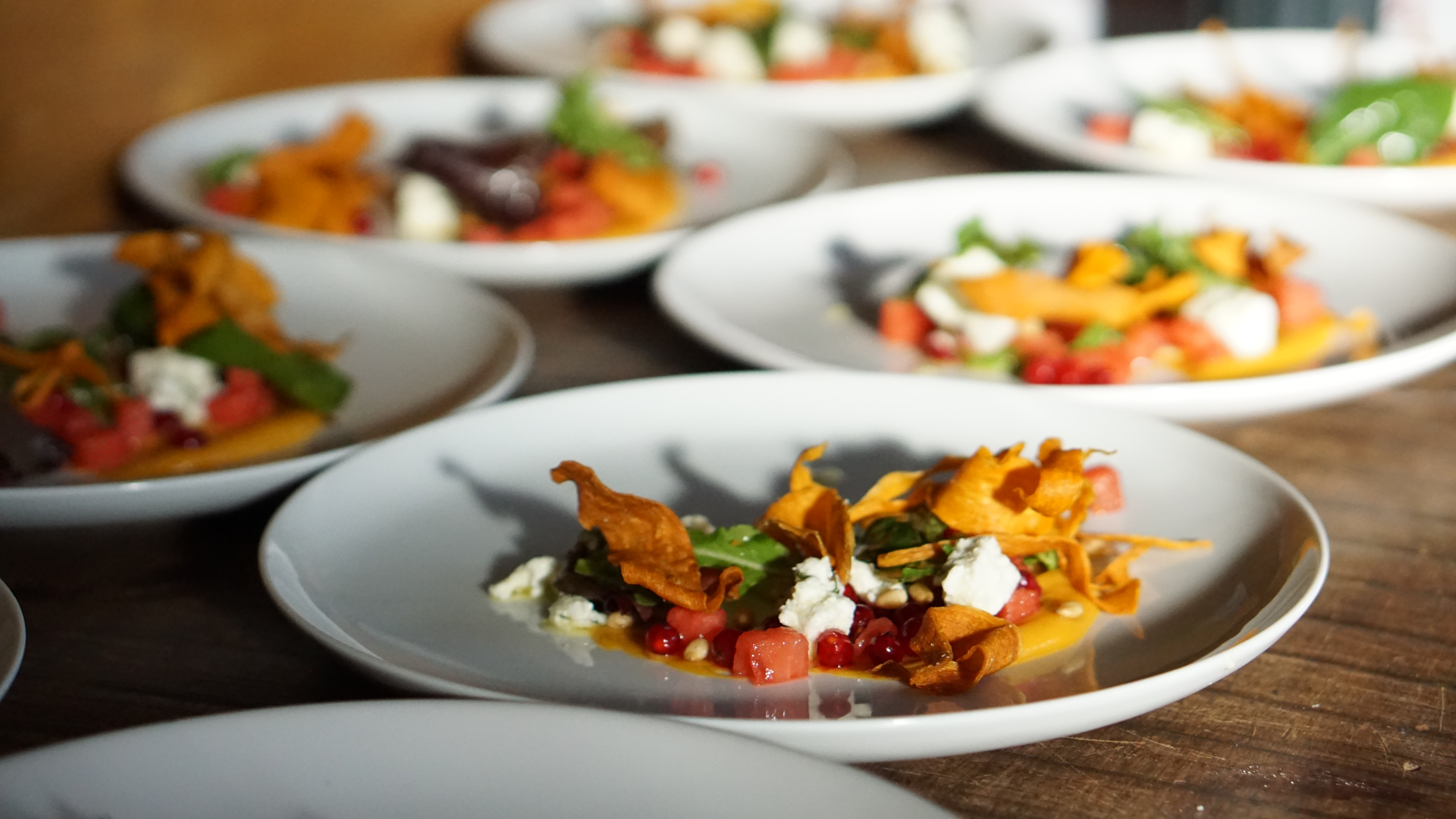 Reservierungsgebühr: Veganes Wintermenü in 7 Gängen